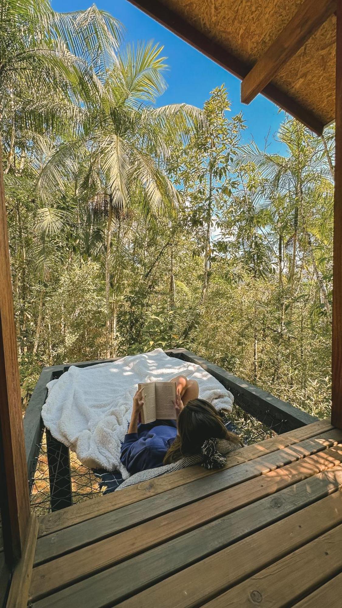 Cabana Equipada Em Meio A Natureza Em Pomerode Buitenkant foto